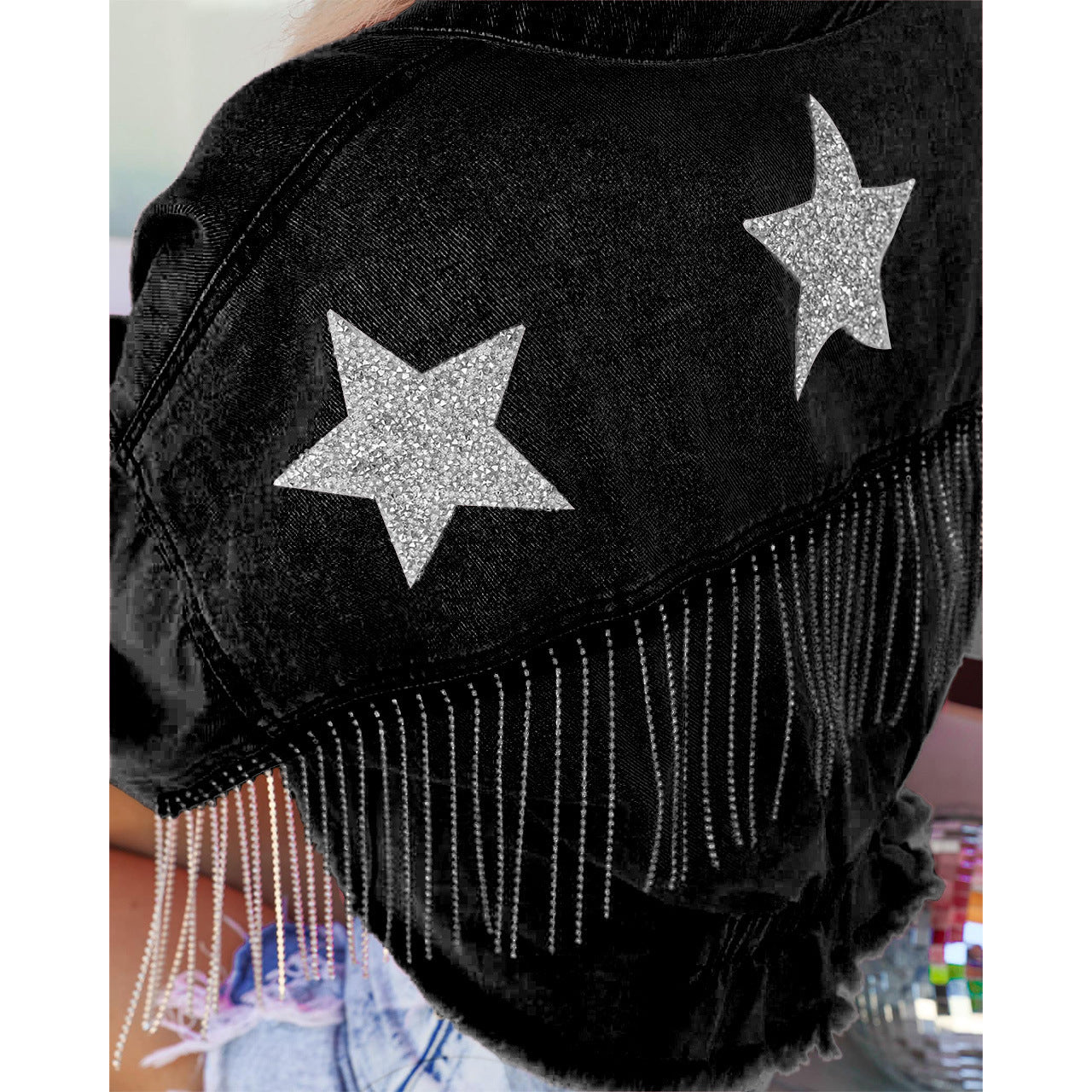 Fringed Burr XINGX Women's Cowboy Coat